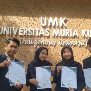 Empat Mahasiswa UMK Raih Medali Emas Bikin Website Pembelajaran Local Wisdom
